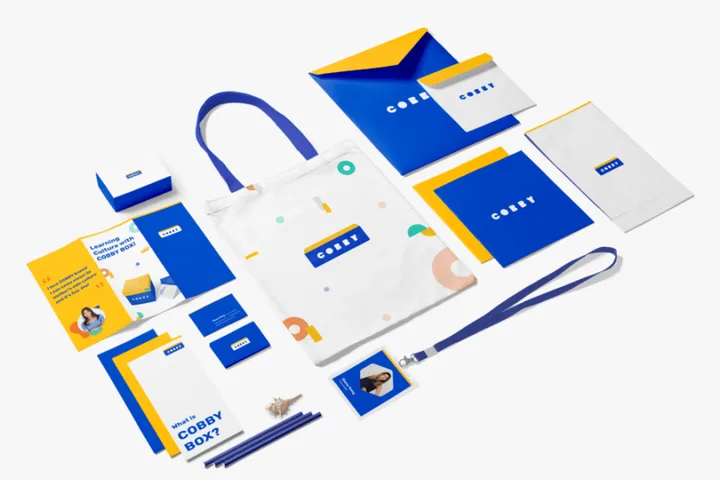 Corporate identity and branding design: stationery, ID card and brand kit